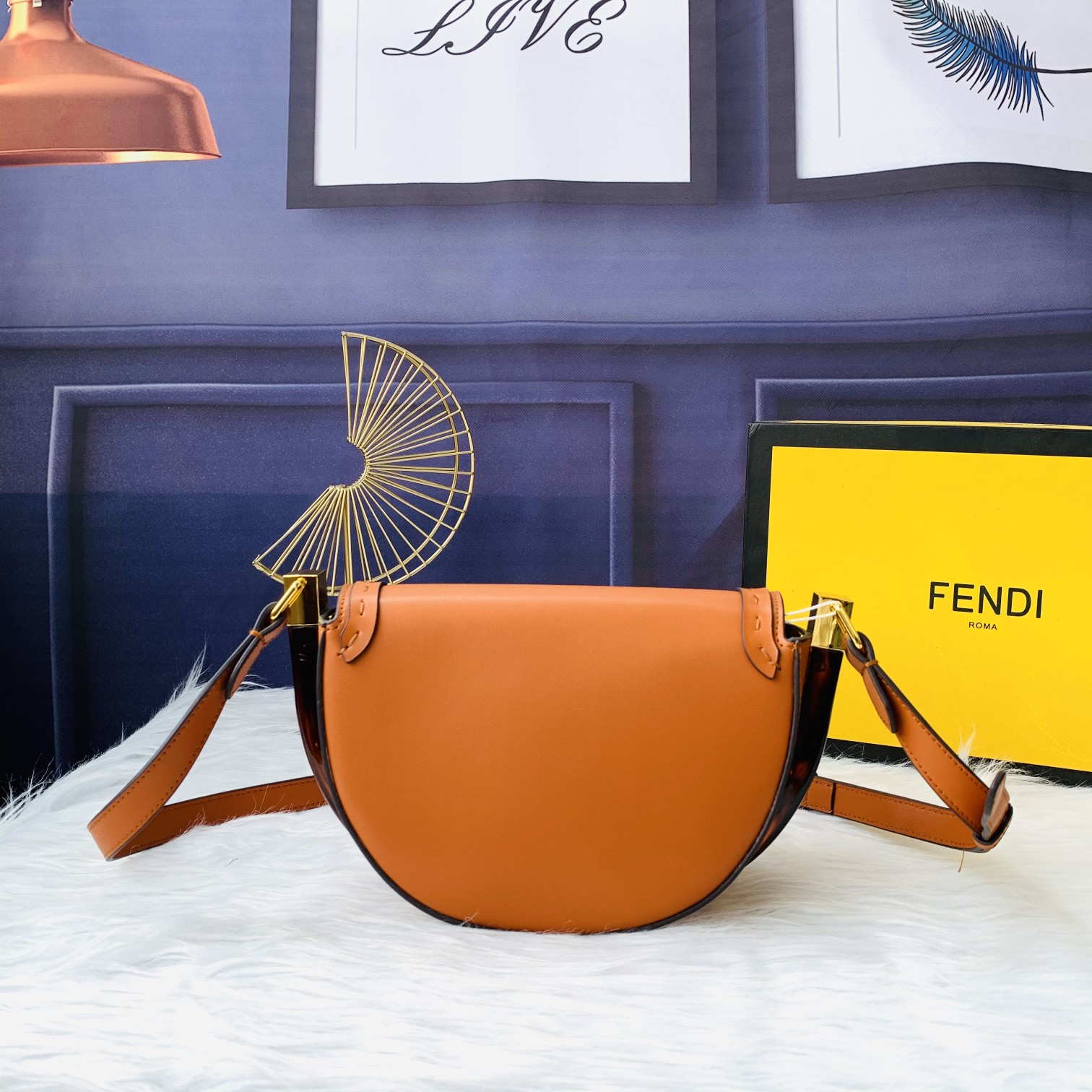 F*endi Top Bag 21*14*9cm
