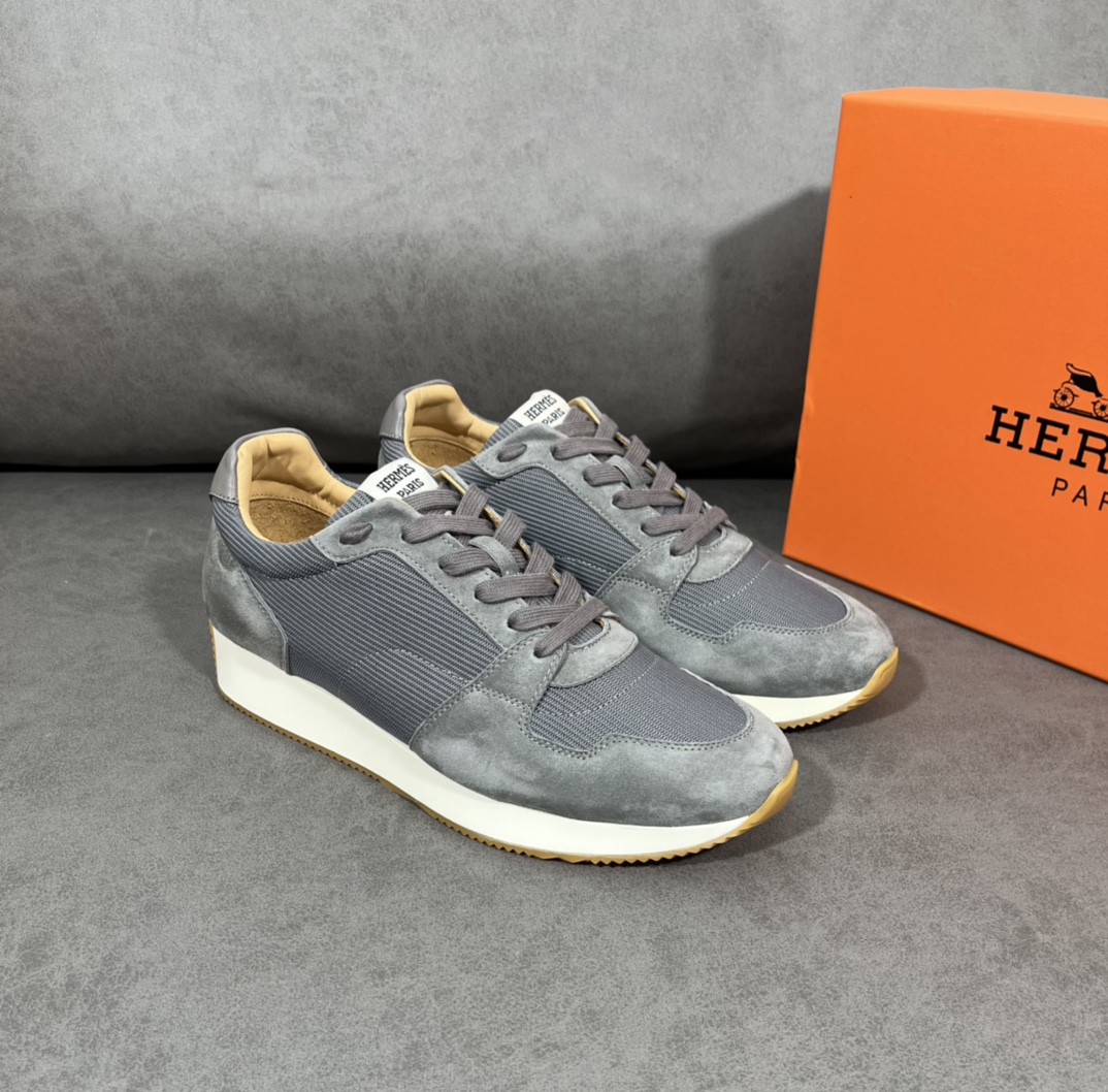 Men H*ermes Top Sneaker