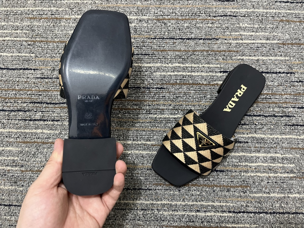 Women P*rada Top Sandals