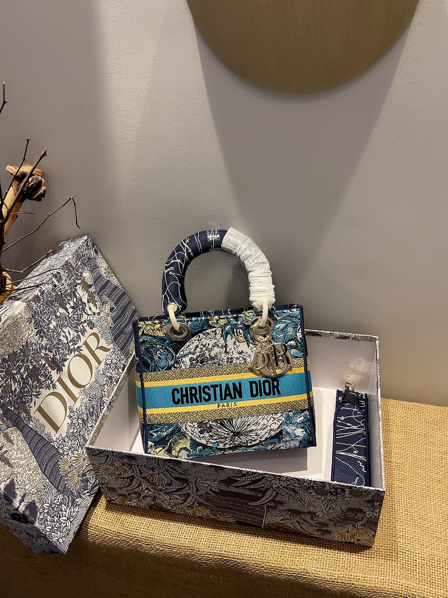 D*ior Top Bag 24*20*11cm