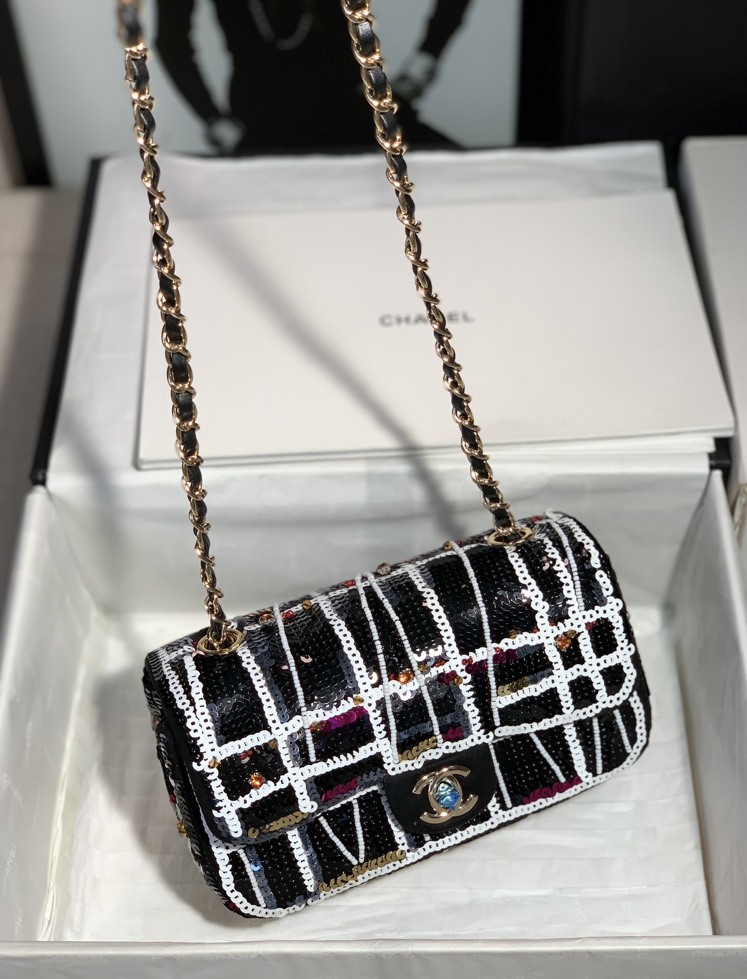 C*hanel Top Bag 19CM