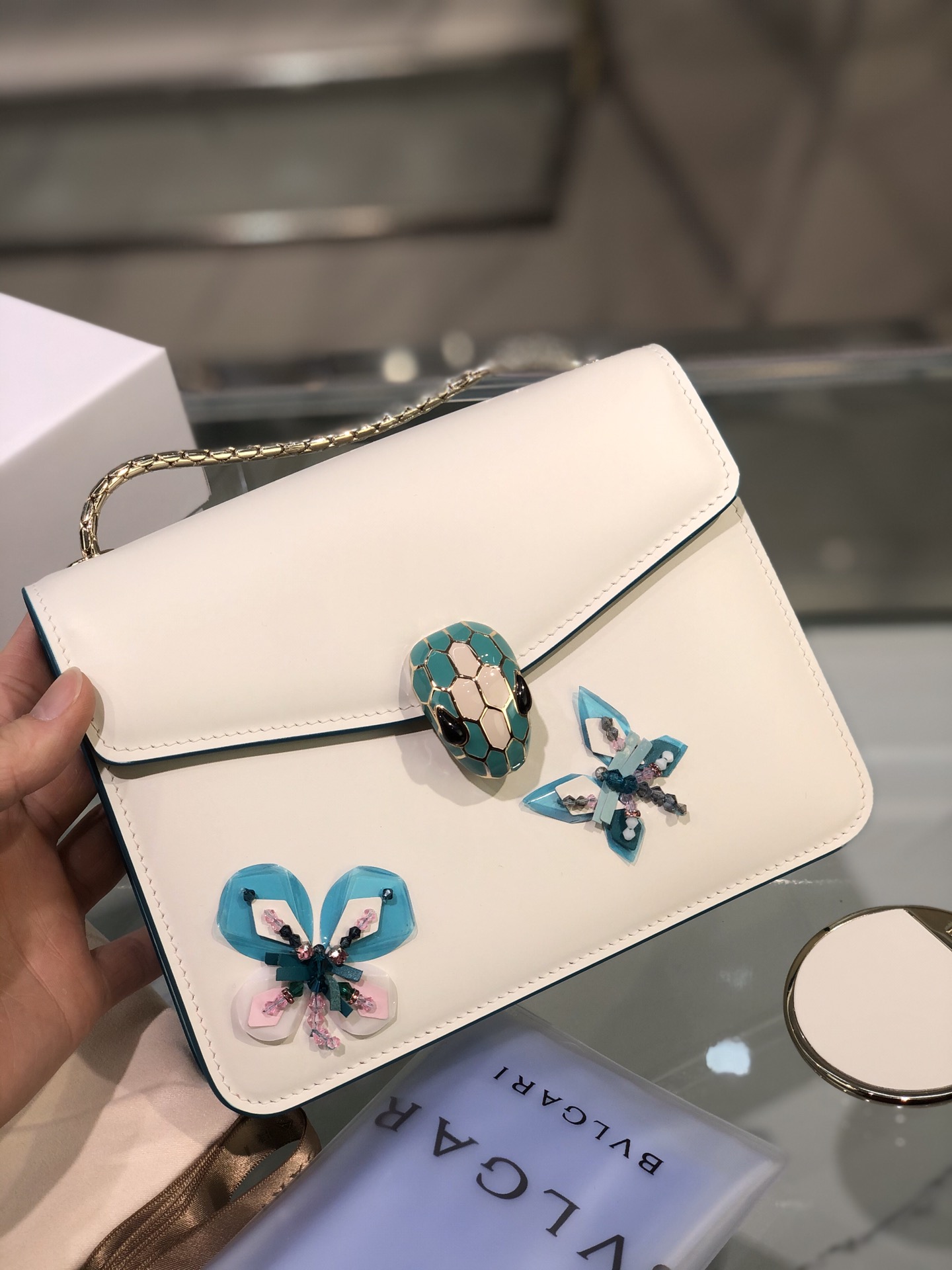 B*vlgari Bag Top Quality 20*14*4.5CM