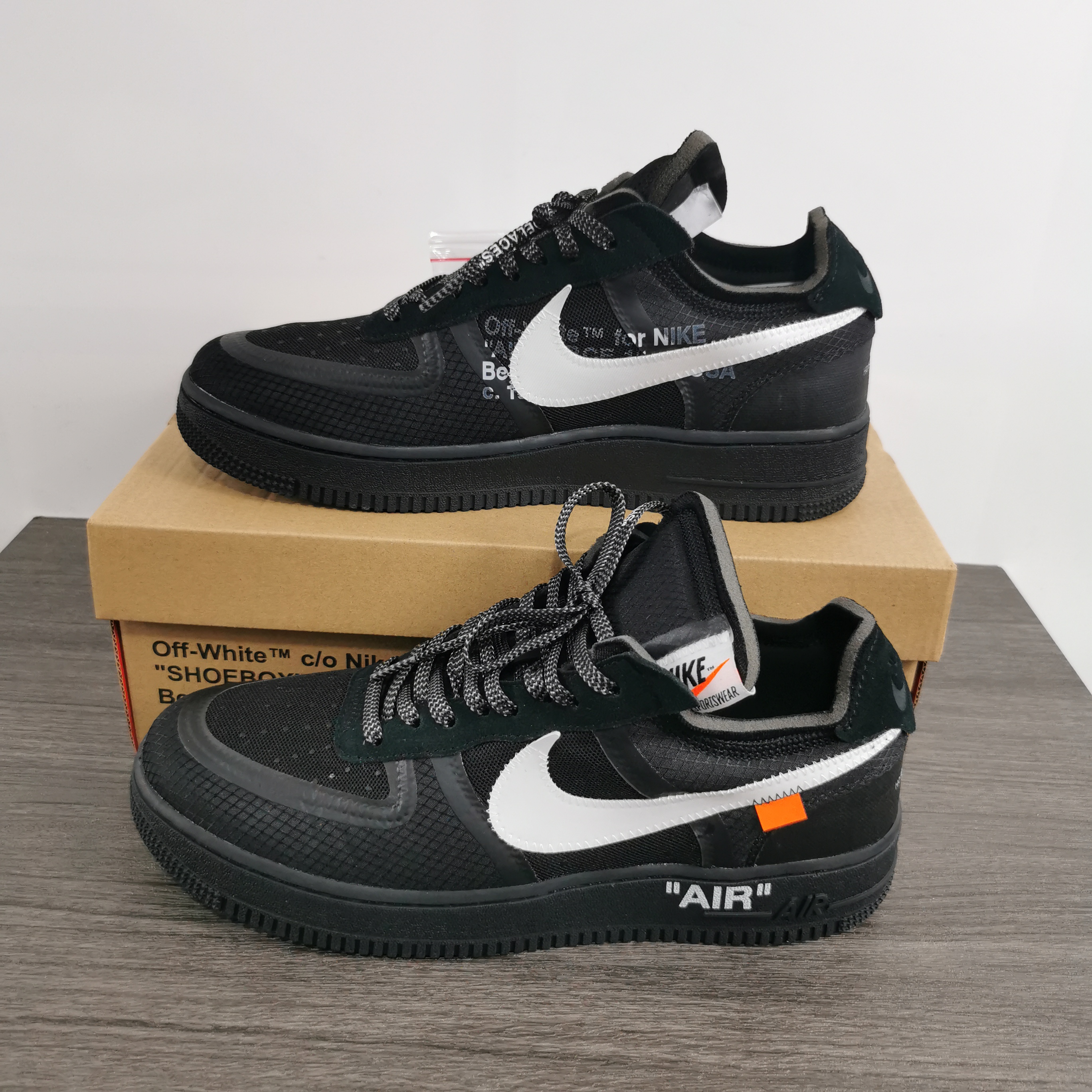from Off-White x Air Force 1 Black