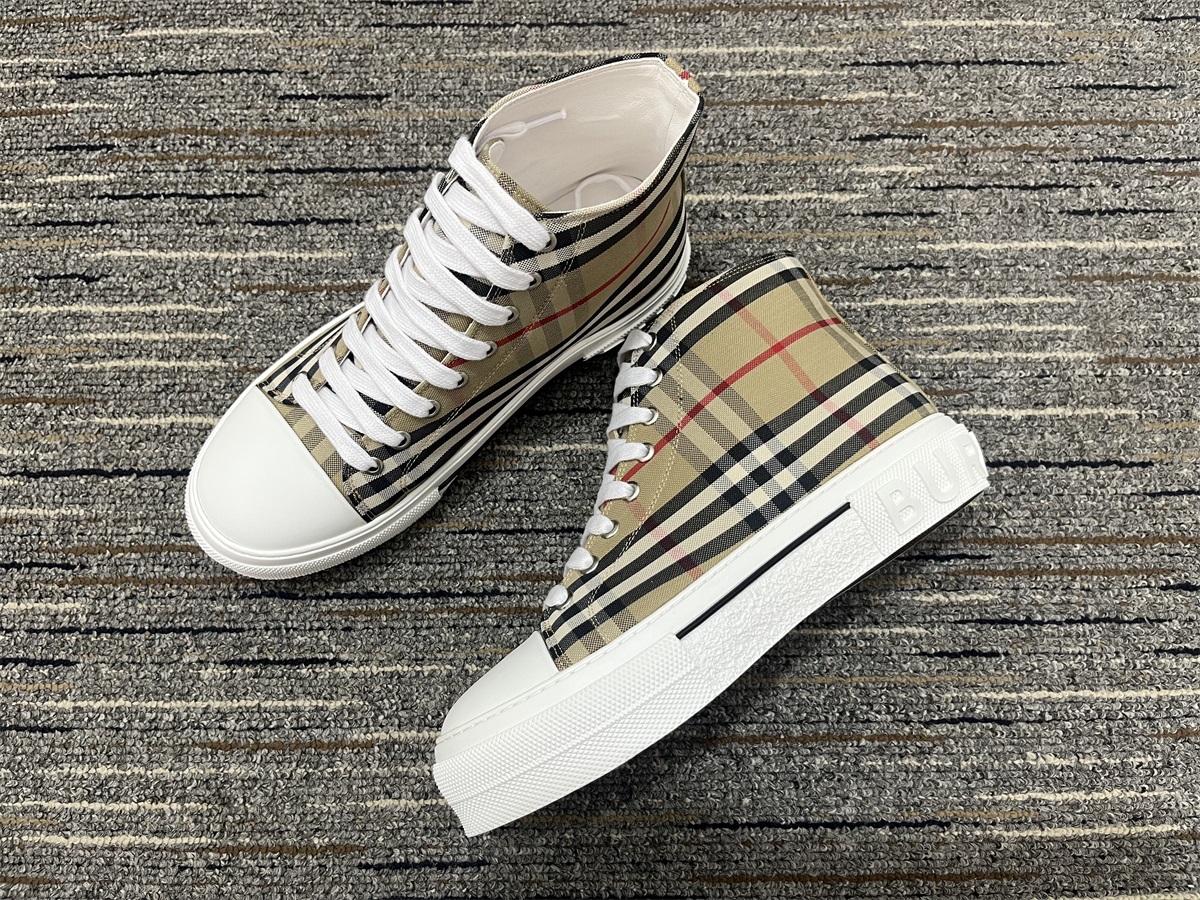 Men Women B*urberry Top Sneaker
