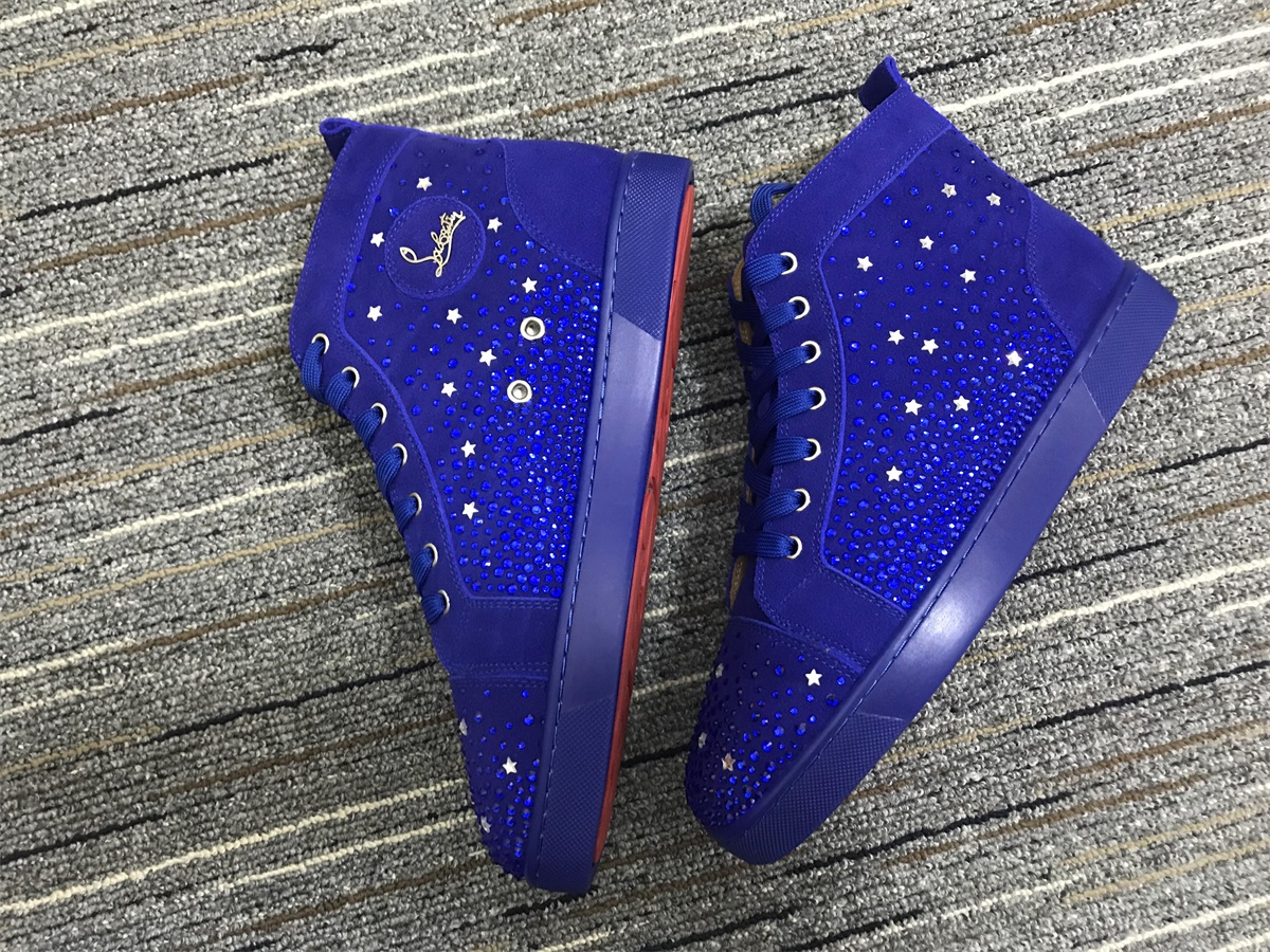 C*ristian L*uboutin Suede Leather Sneaker