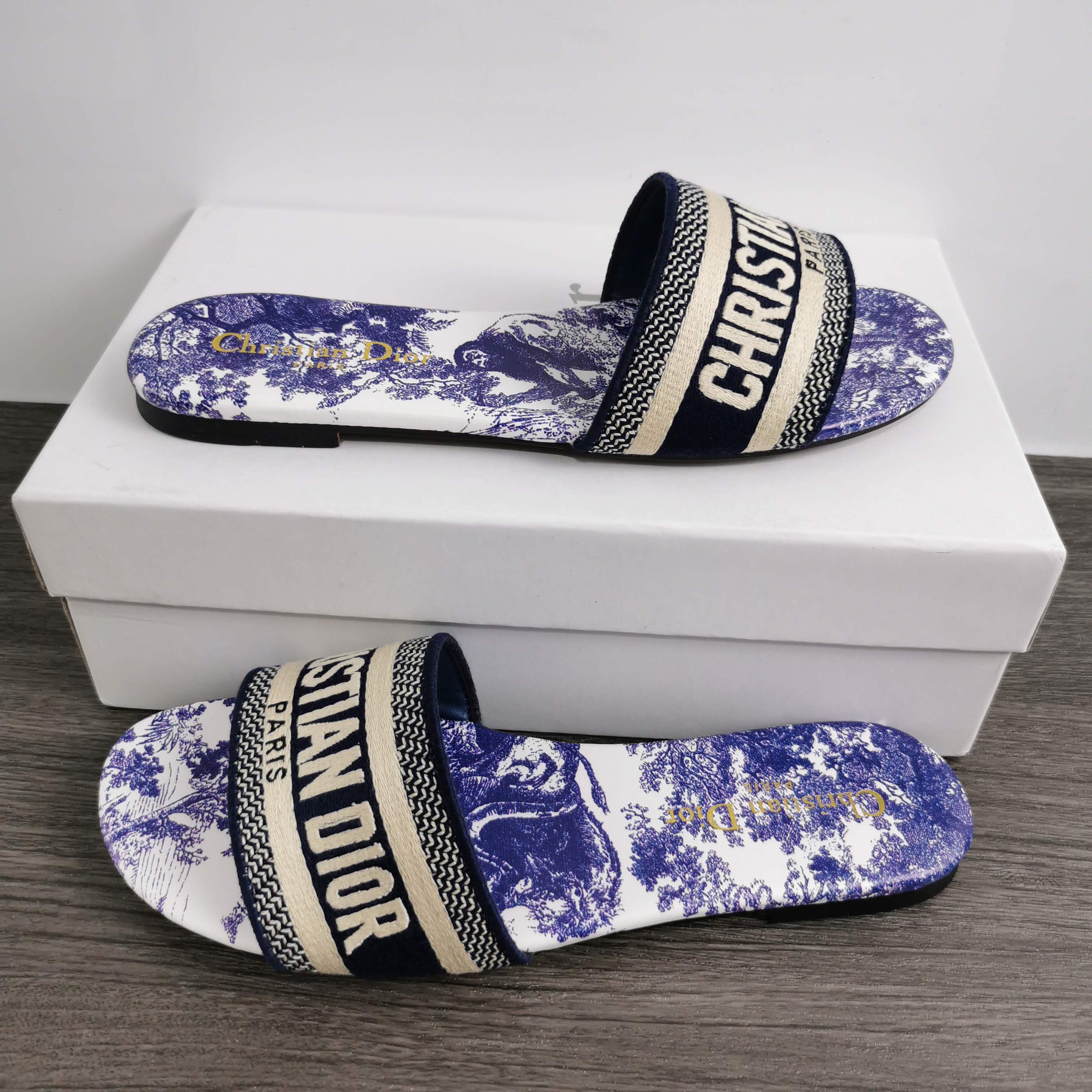 Women D*ior Top Quality Sandals