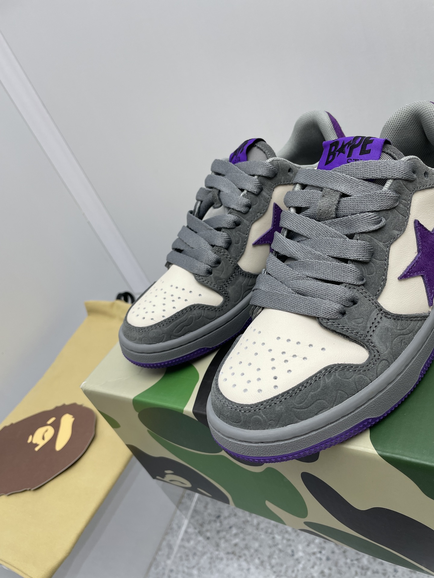 Men Women B*ape Top Sneaker