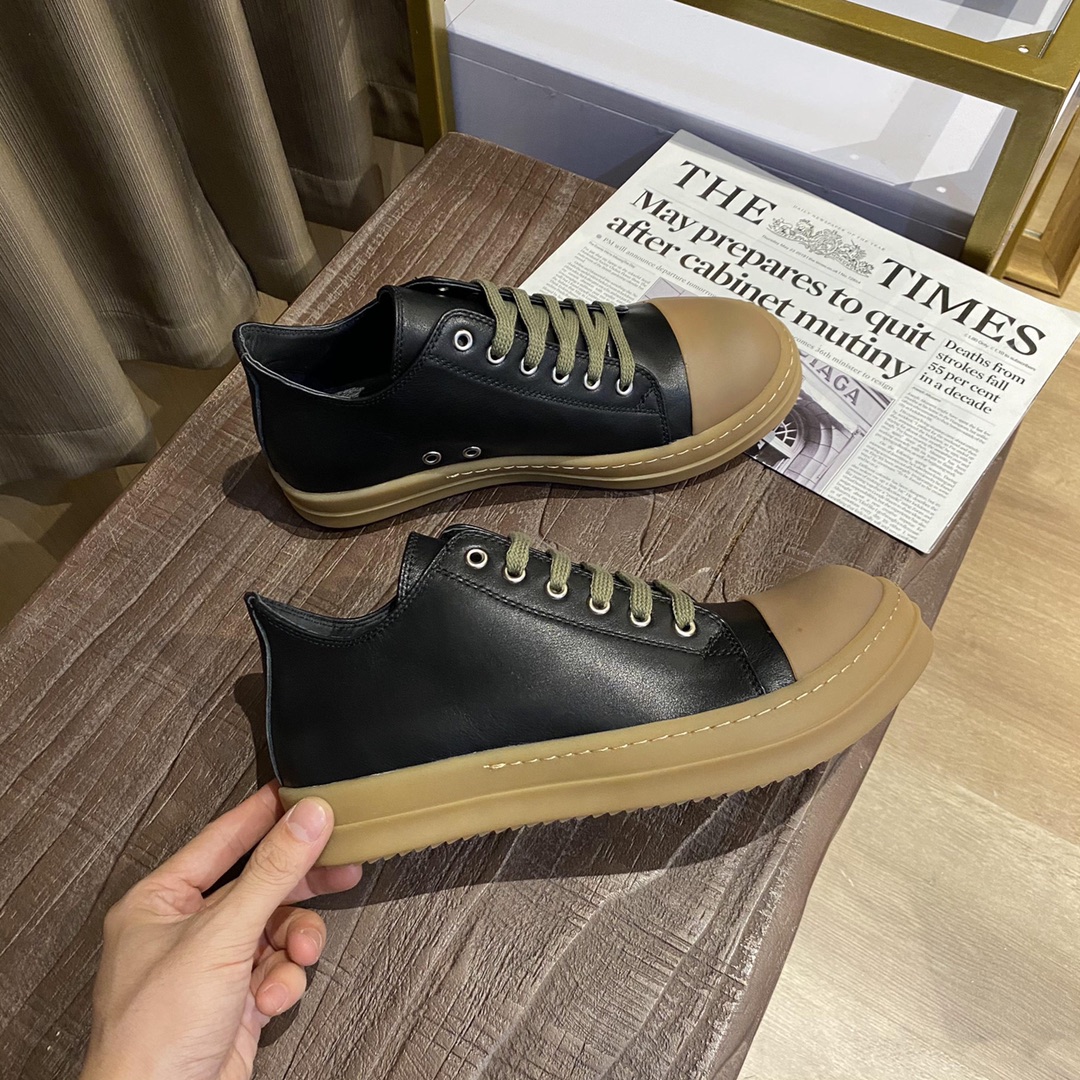 Men Women R*ick O*wens Top Sneaker