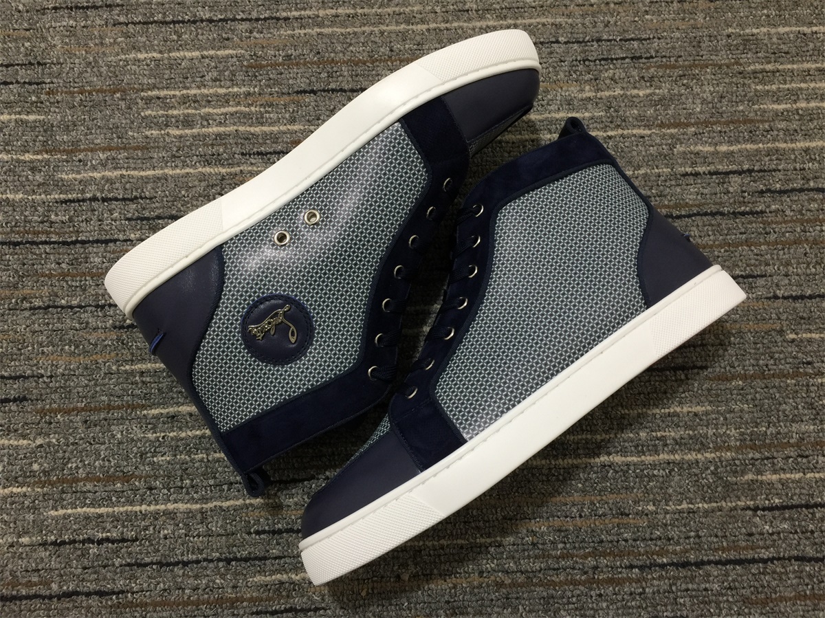 C*ristian L*uboutin Suede Leather Sneaker