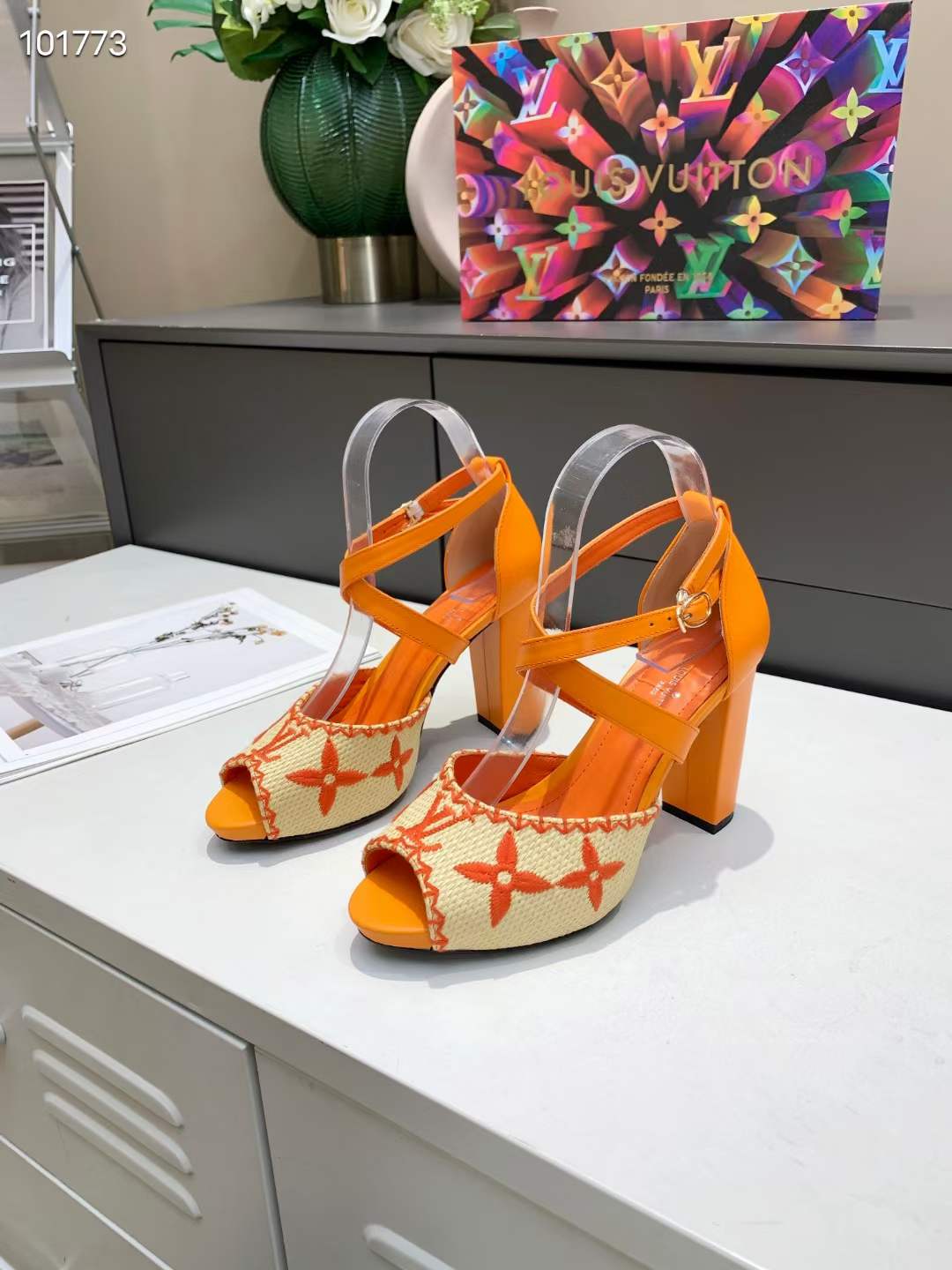 Women L*ouis V*uitton Top Slippers