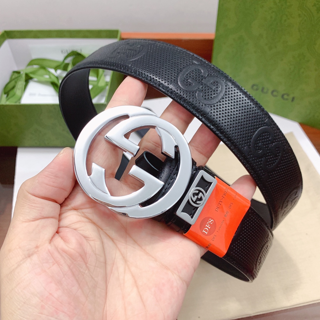 G*ucci Belts Top Quality 38MM