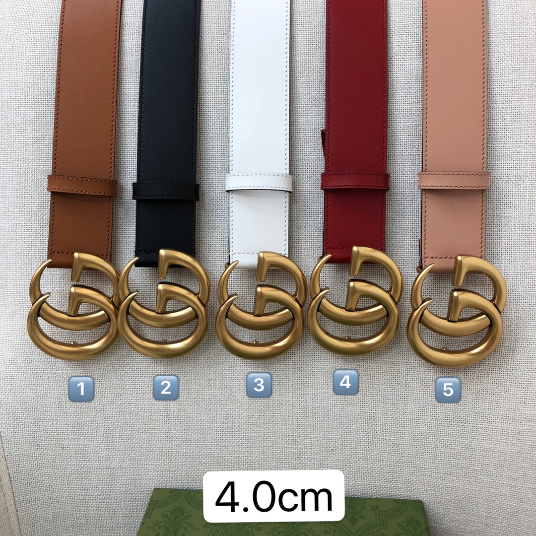 G*ucci Belts Top Quality 40mm