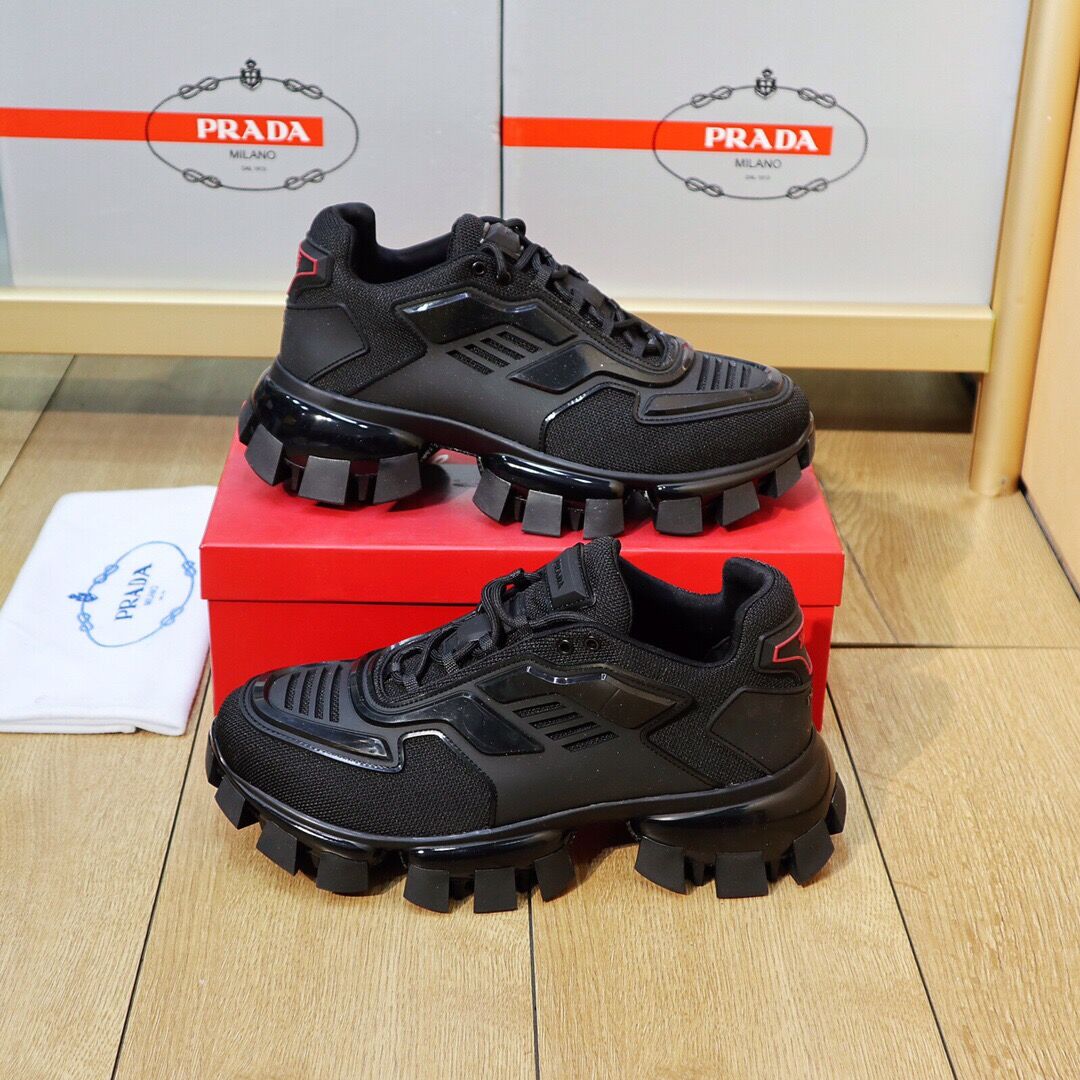 Men Women P*rada Top Sneaker