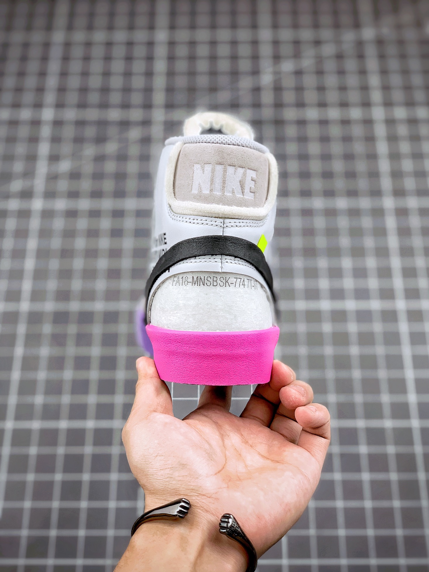 from OFF-WHITE X NIKE BLAZER MID