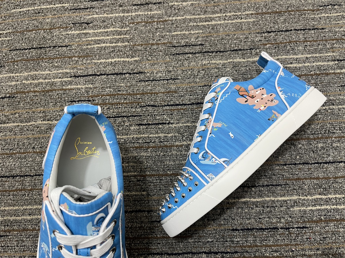 Men Women C*hristian L*ouboutin Top Sneaker