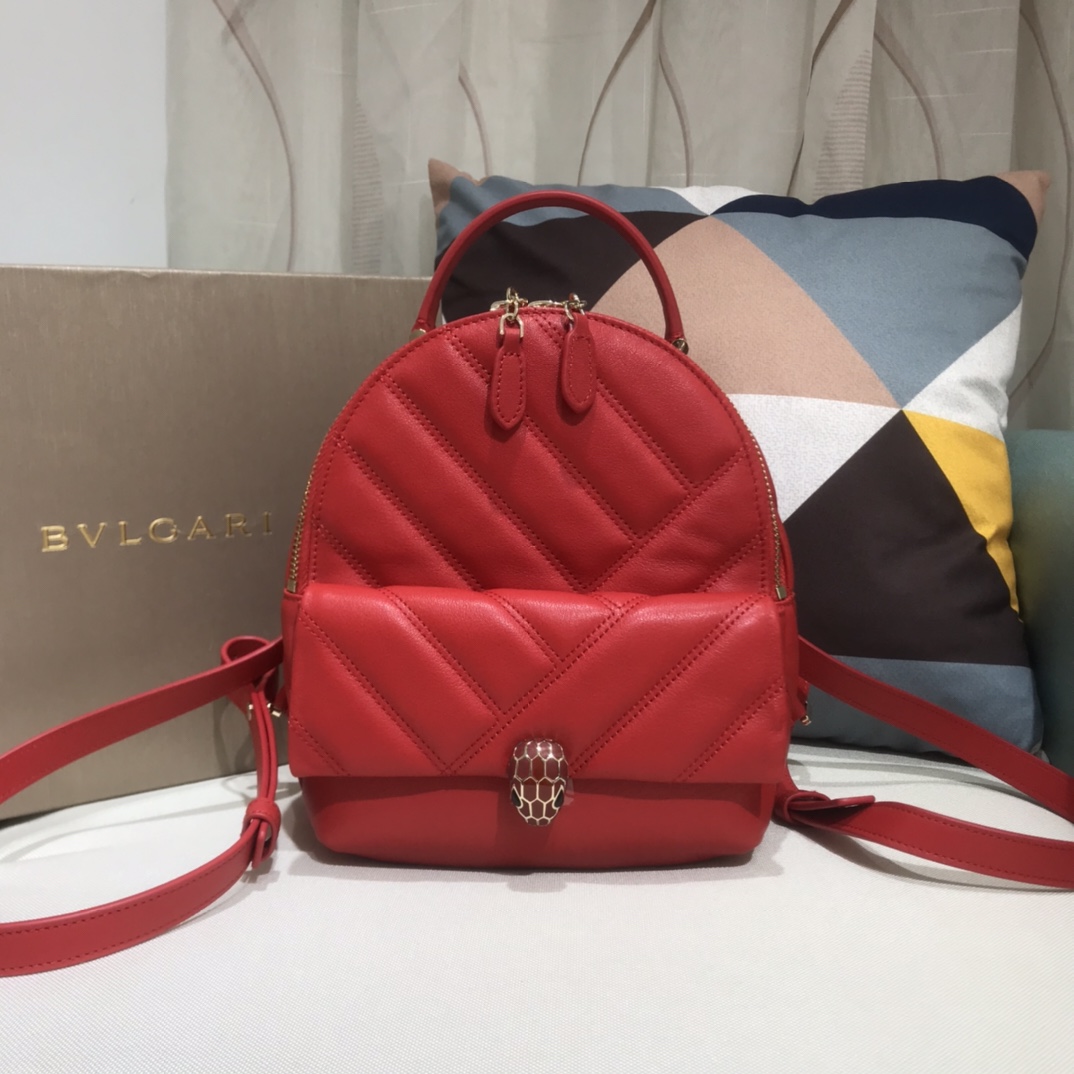 B*vlgari Top Bag 18 * 22 * 11cm