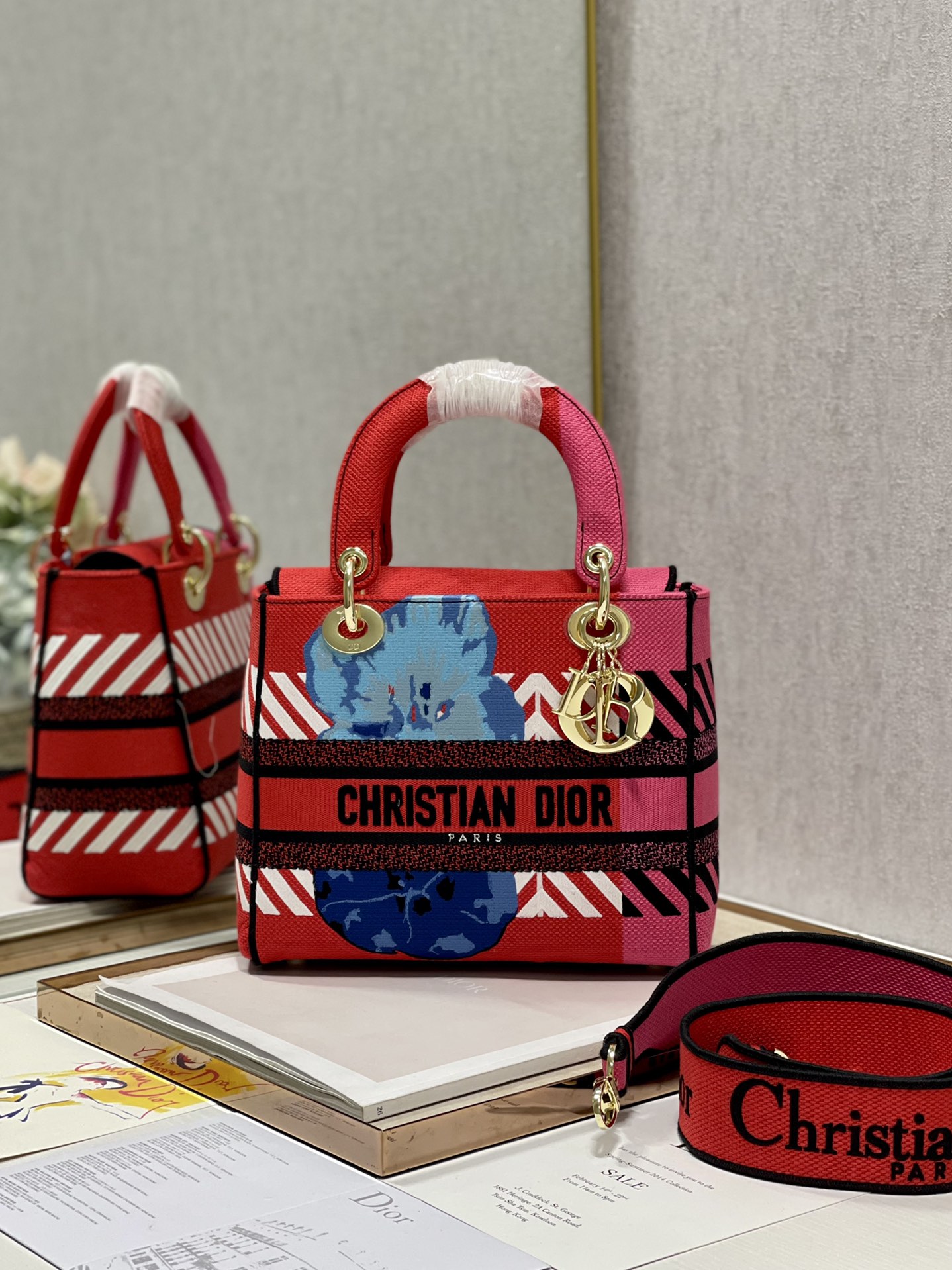 D*ior Bag Top Quality 24*20*11CM