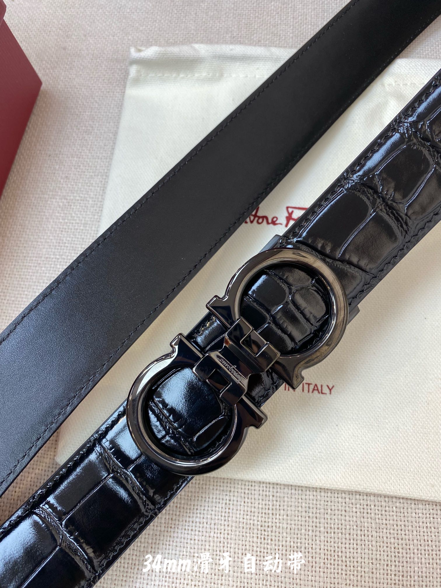 F*erragamo Belts Top Quality 3.5 CM