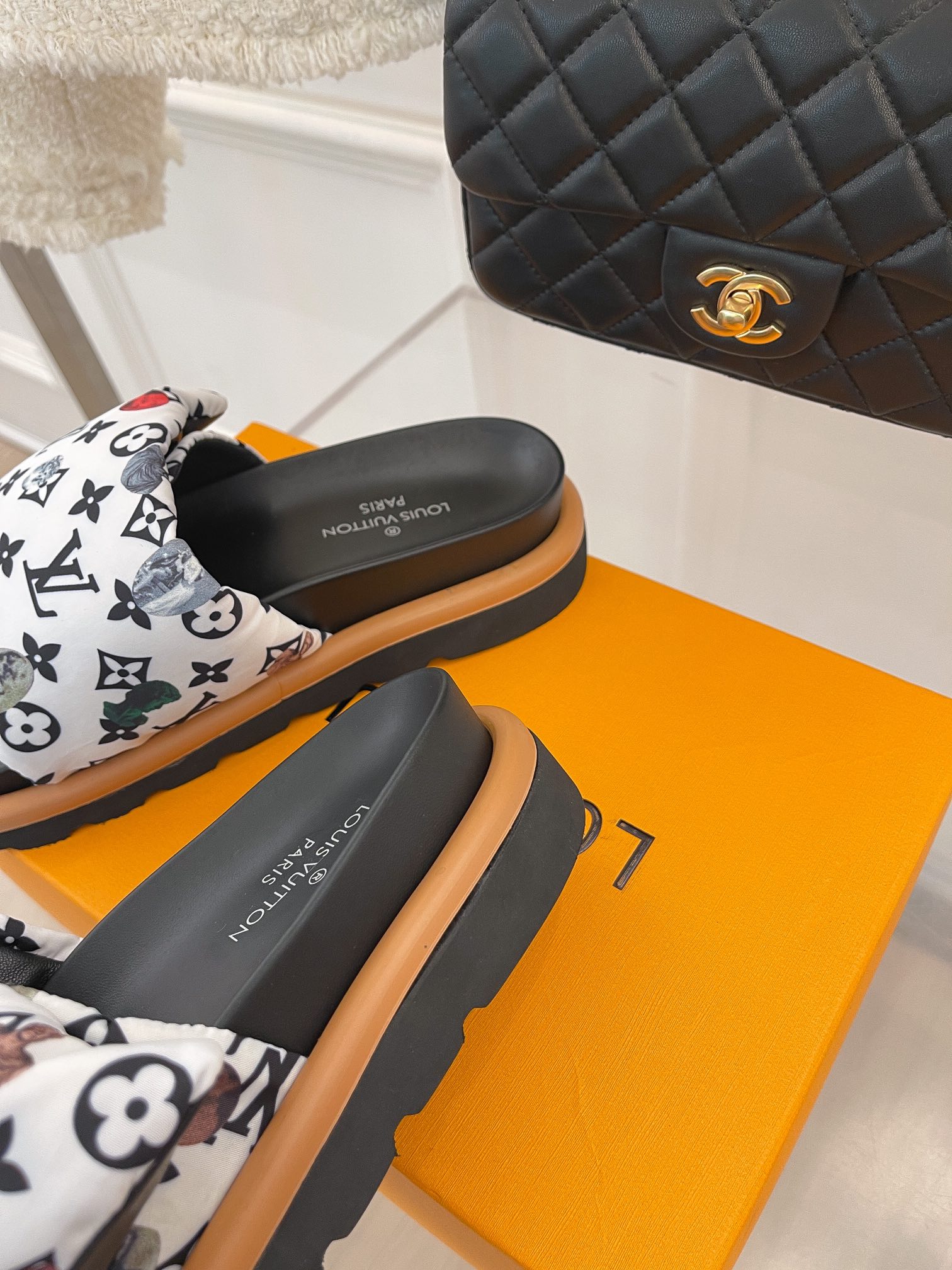 Men Women L*ouis V*uitton Top Sandals