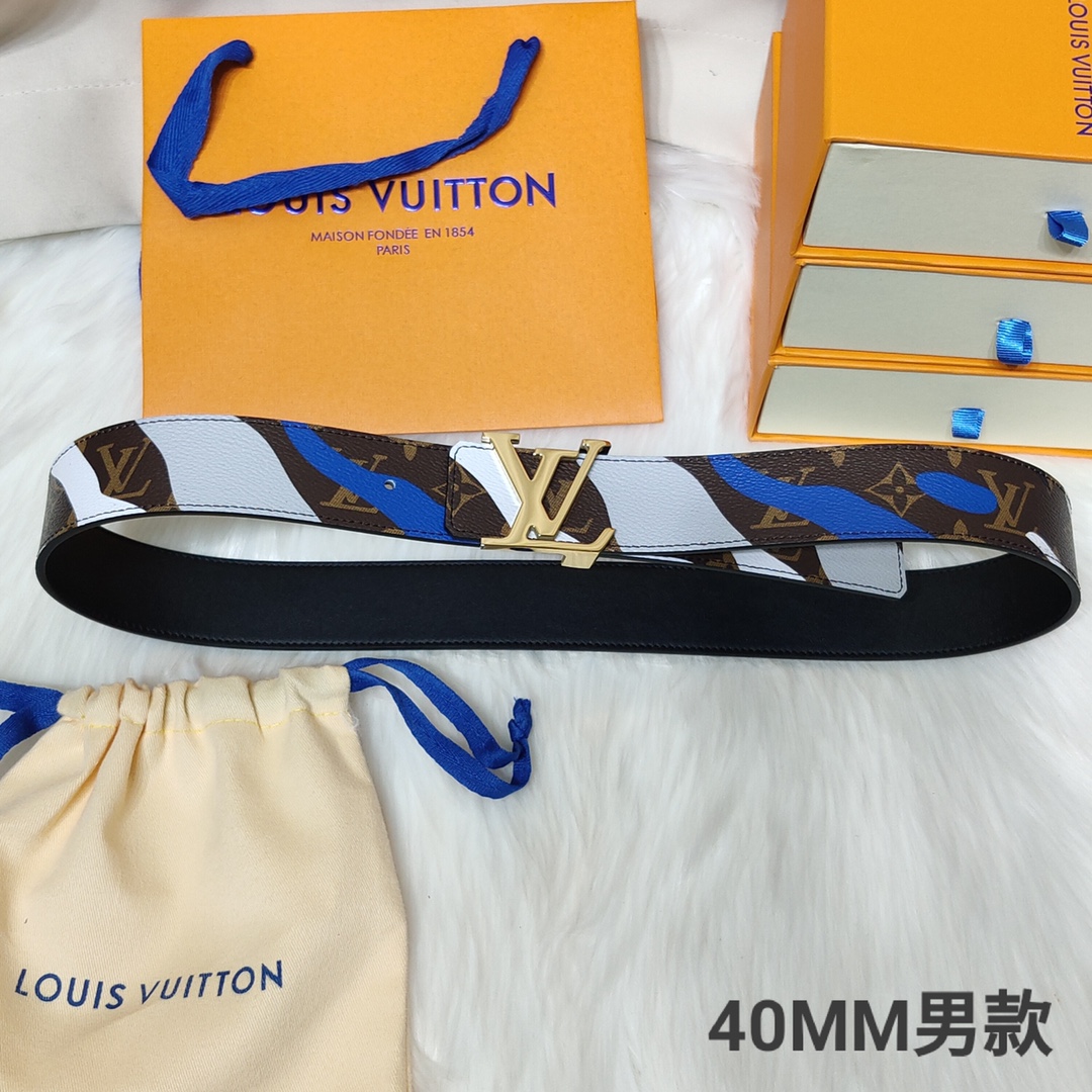 L*ouis V*uitton Belts Top Quality 40MM