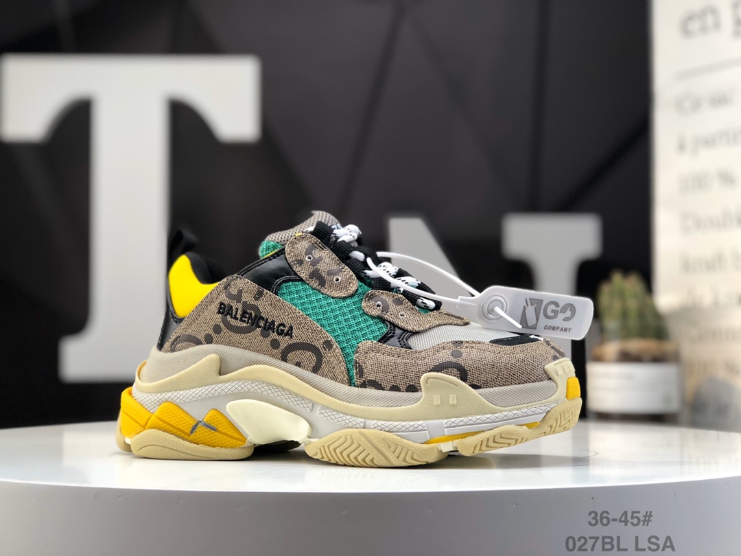 Men Women B*alenciaga Top Sneakers