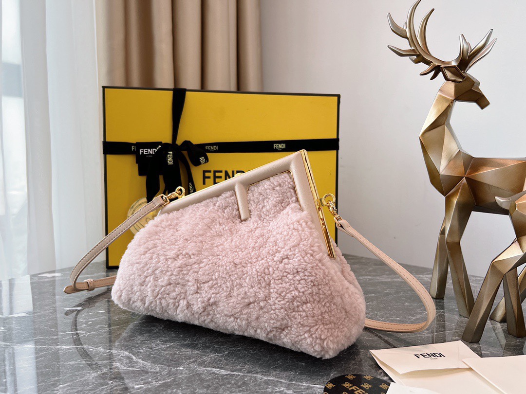 F*endi Bag Top Quality 25*9*18CM