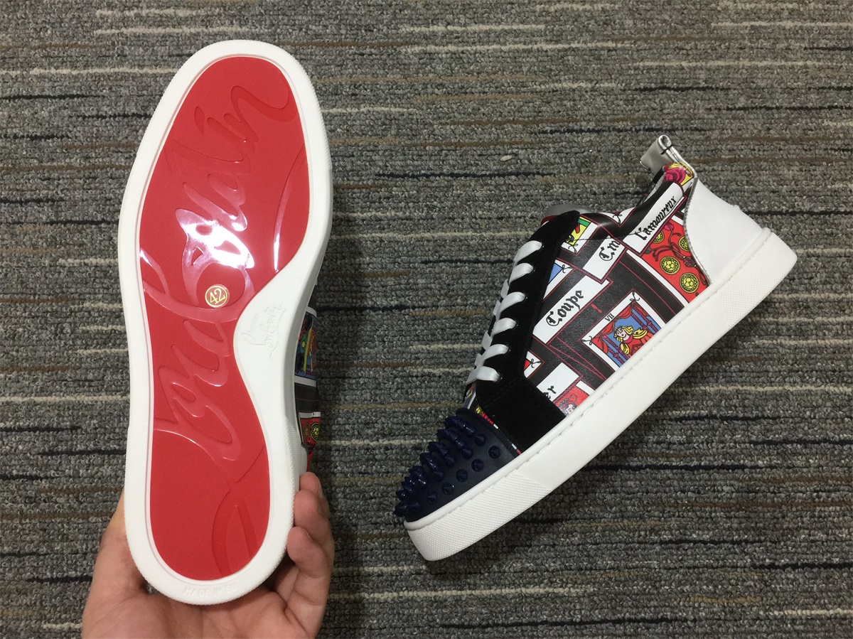 Men C*hristian L*ouboutin Top Sneaker