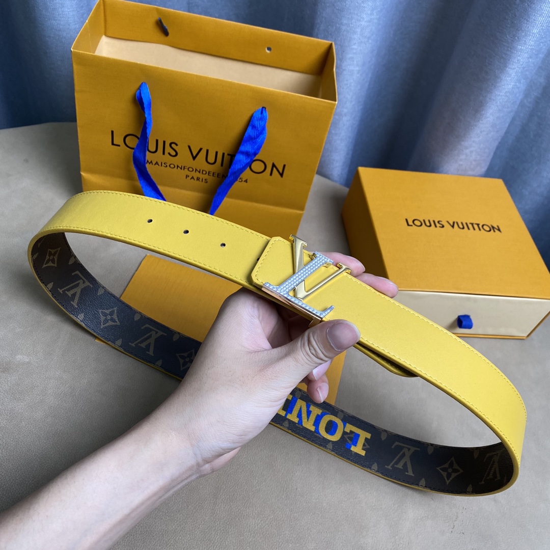 L*ouis V*uitton Belts Top Quality 40MM