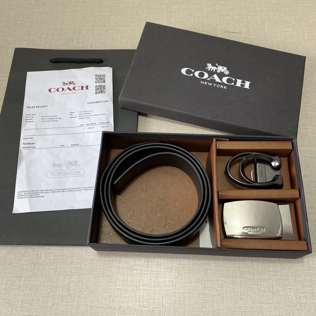 C*oach Belts Top Version