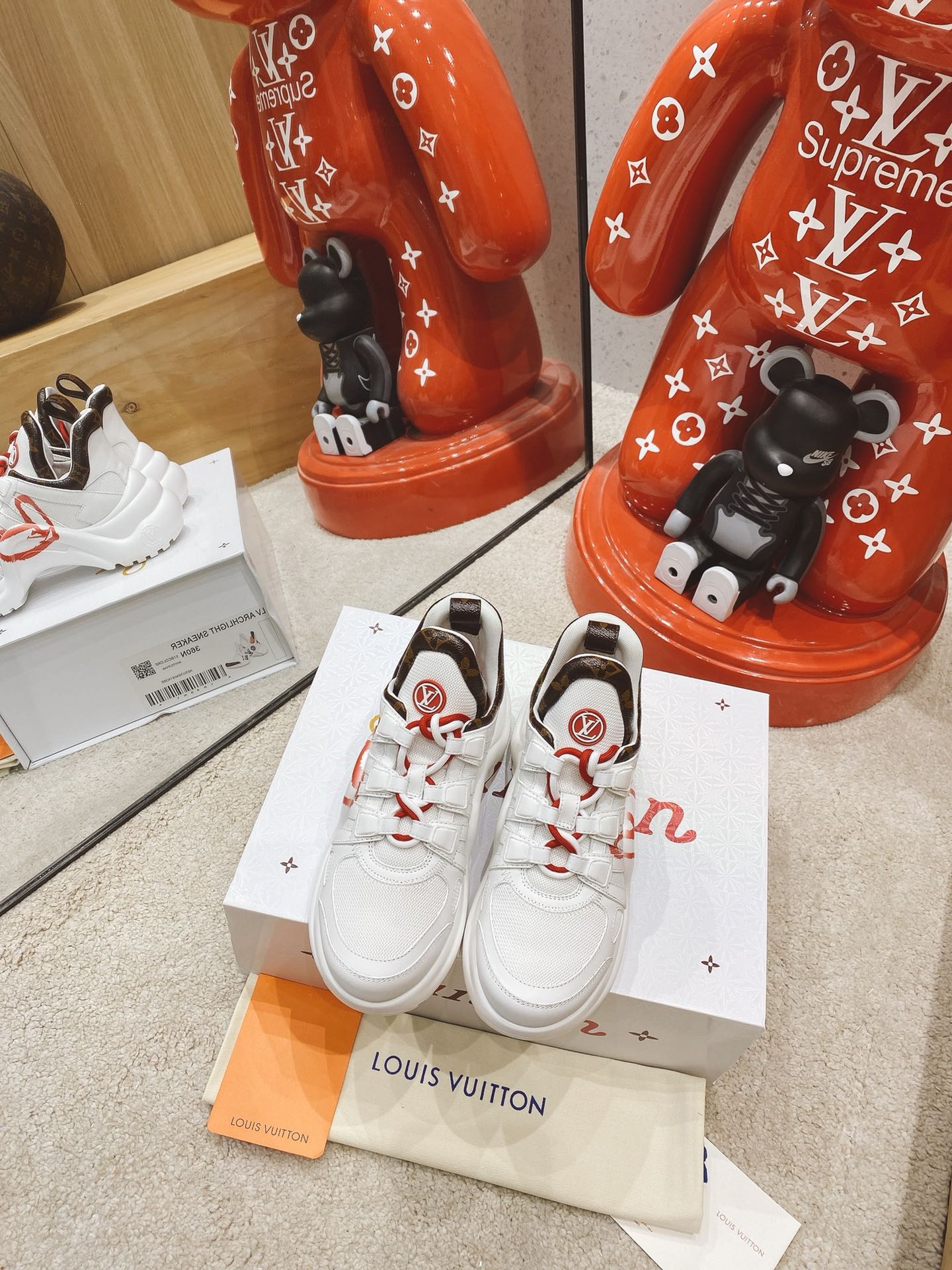 Women L*ouis V*uitton Top Sneaker Top Sneaker