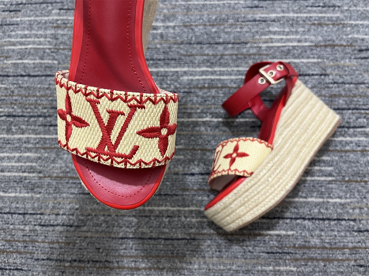 Women L*ouis V*uitton Top Sandals