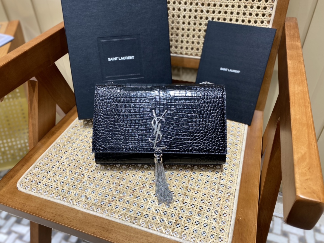 Y*SL Bag Top Quality 24*14.5*5.5 cm