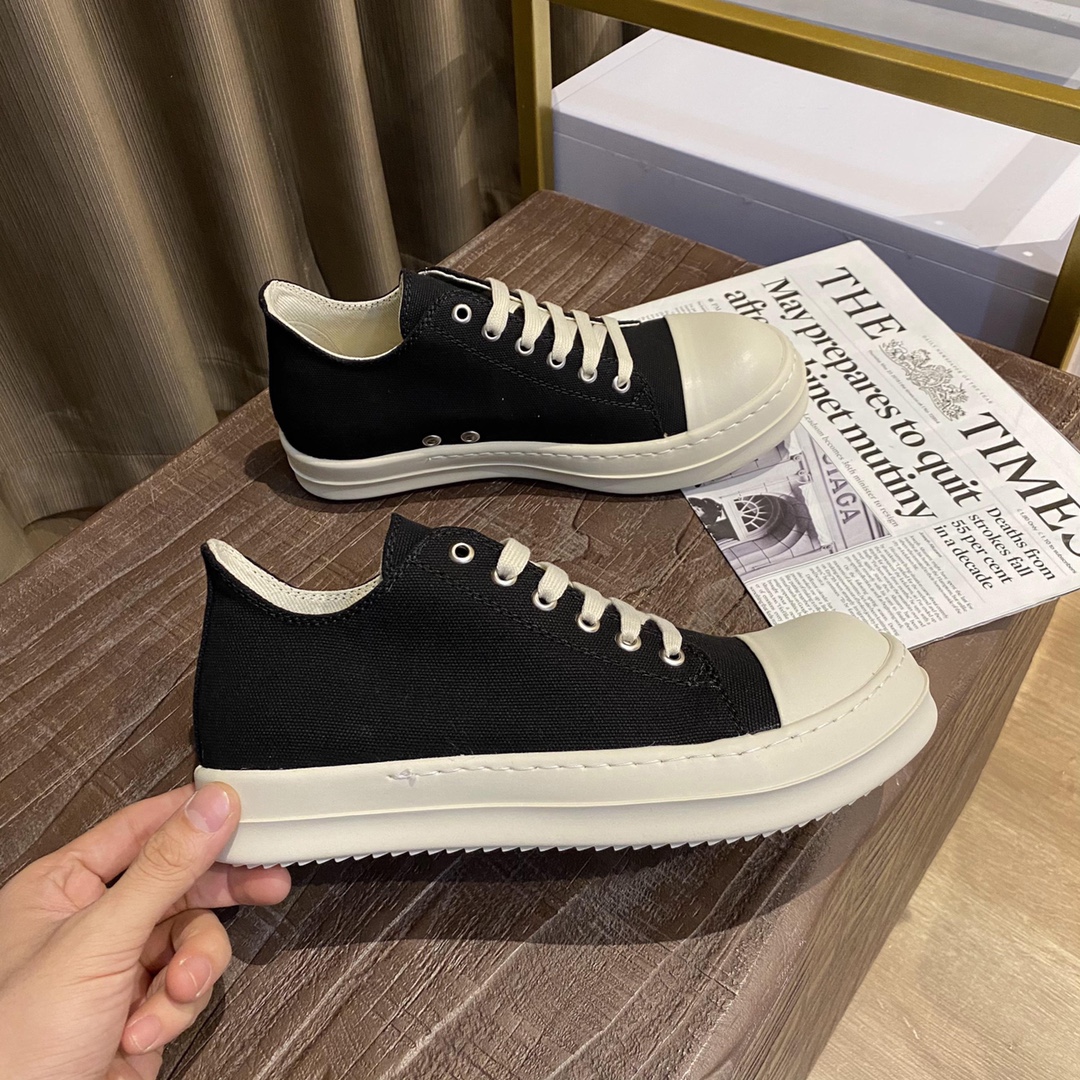 Men Women R*ick O*wens Top Sneaker