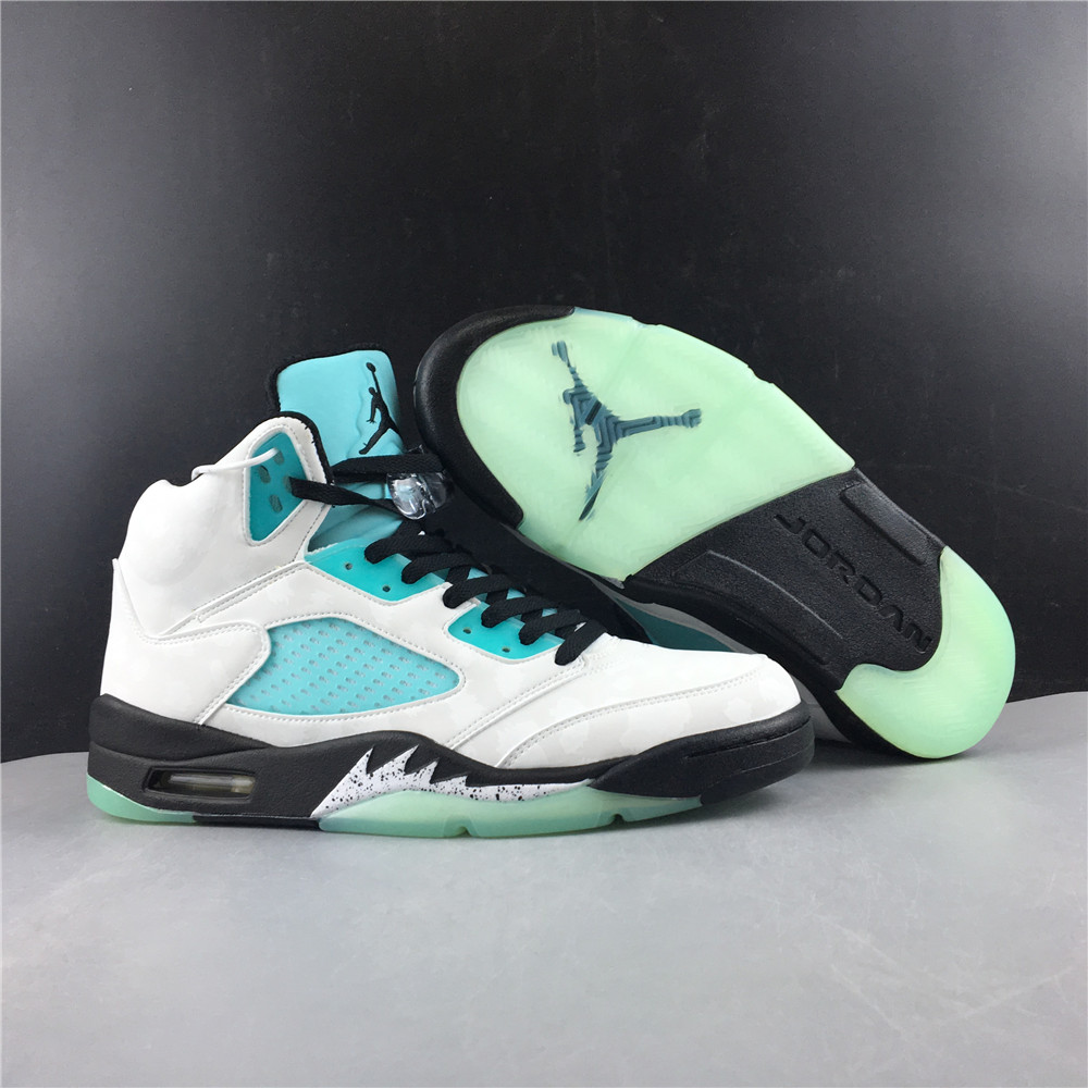 Air Jordan Retro 5 IslandGreen CN2932-100