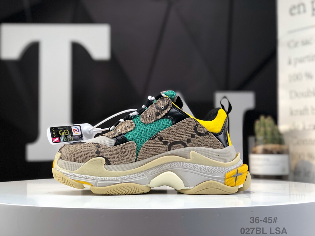 Men Women B*alenciaga G*ucci Top Sneakers