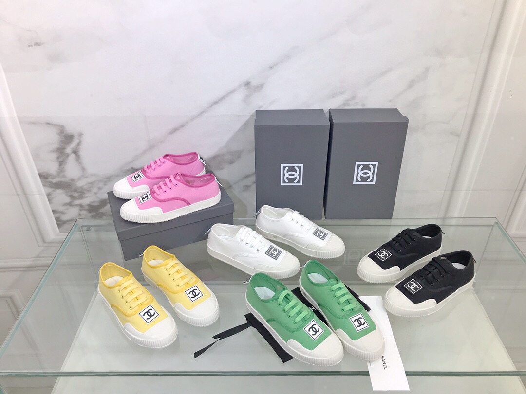 Women C*hanel Top Sneaker