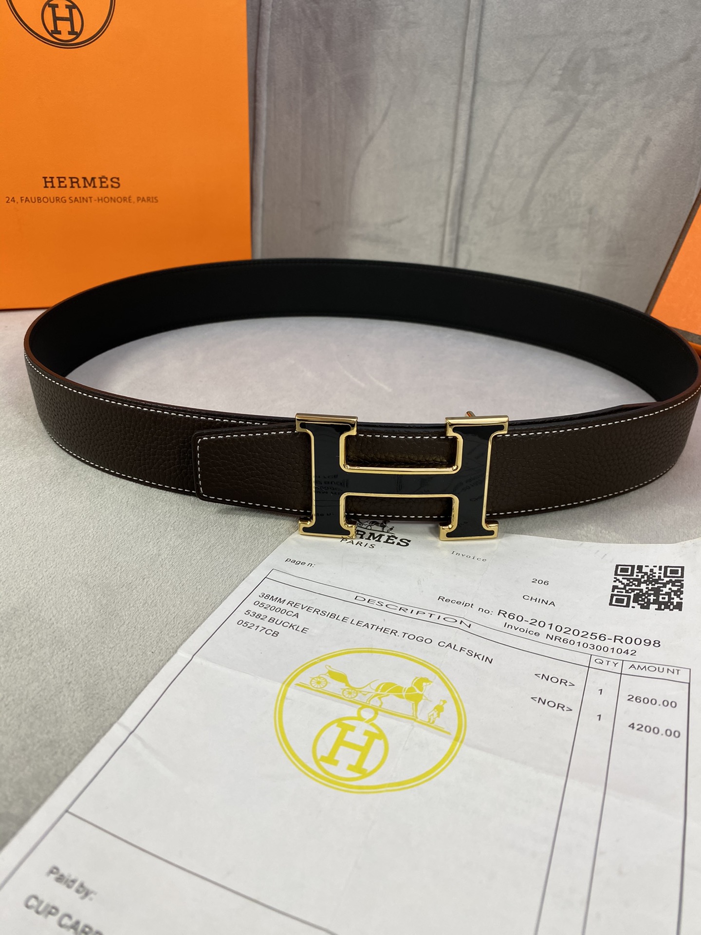 H*ermes Belts Top Version 38MM