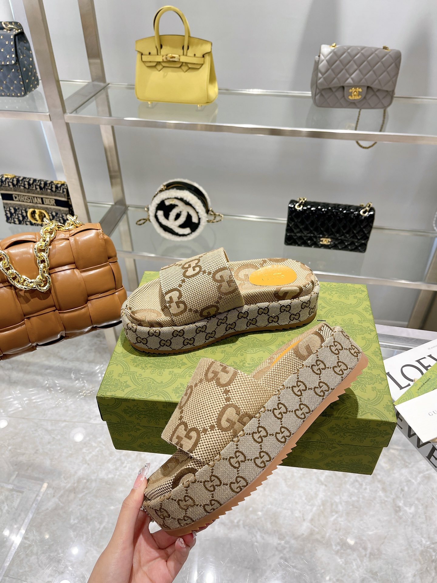 Women G*ucci Top Sandals