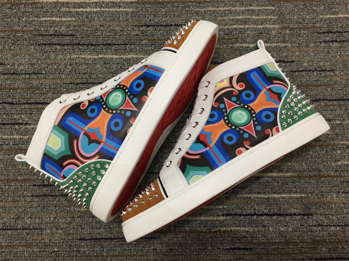 Men C*hristian L*ouboutin Top Sneaker