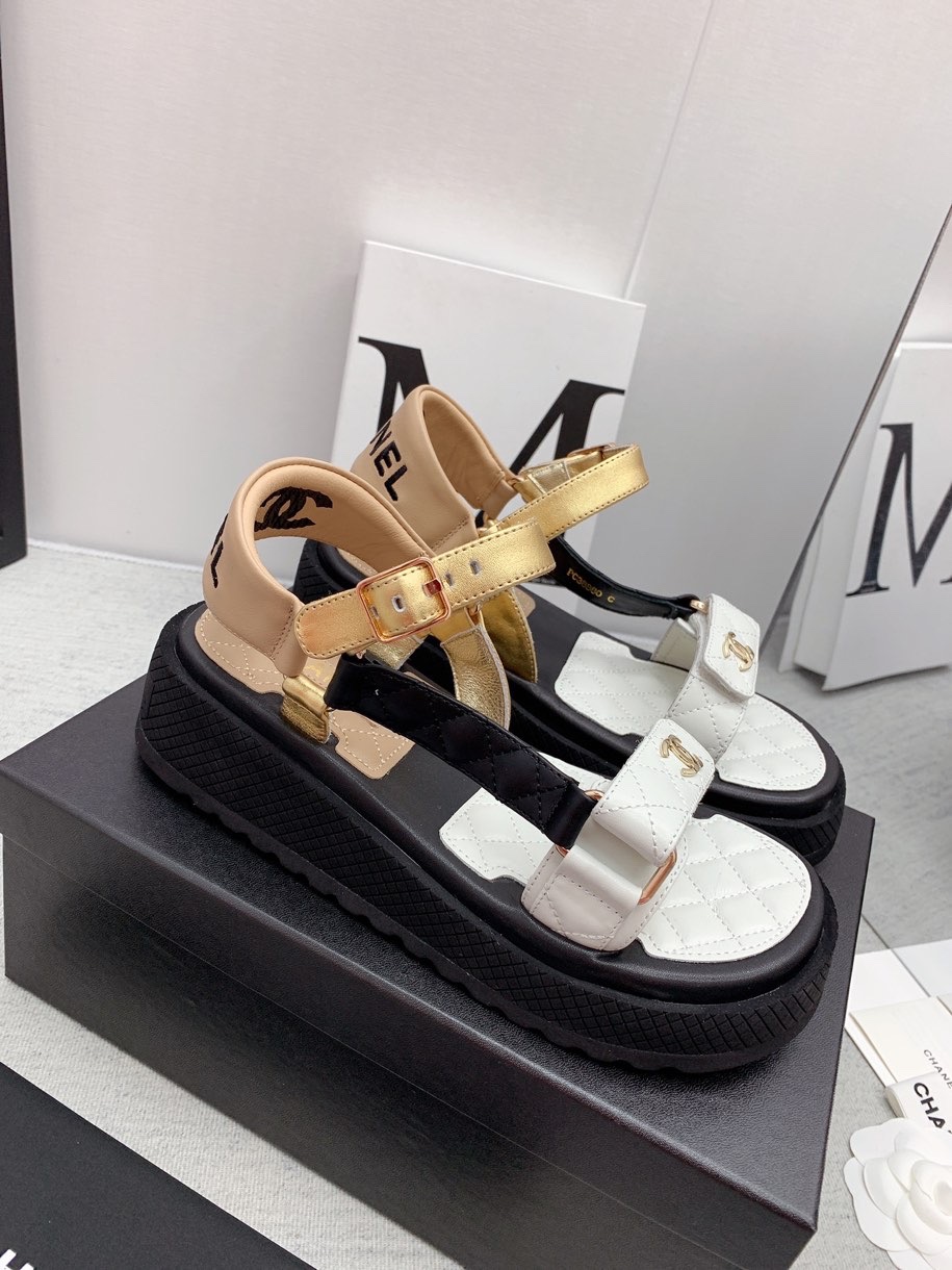 Women C*hanel Top Sandals