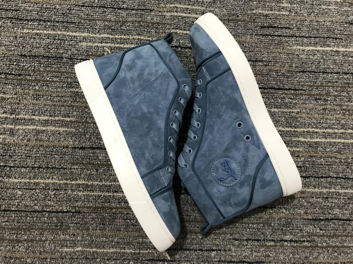 C*ristian L*uboutin Suede Leather Sneaker