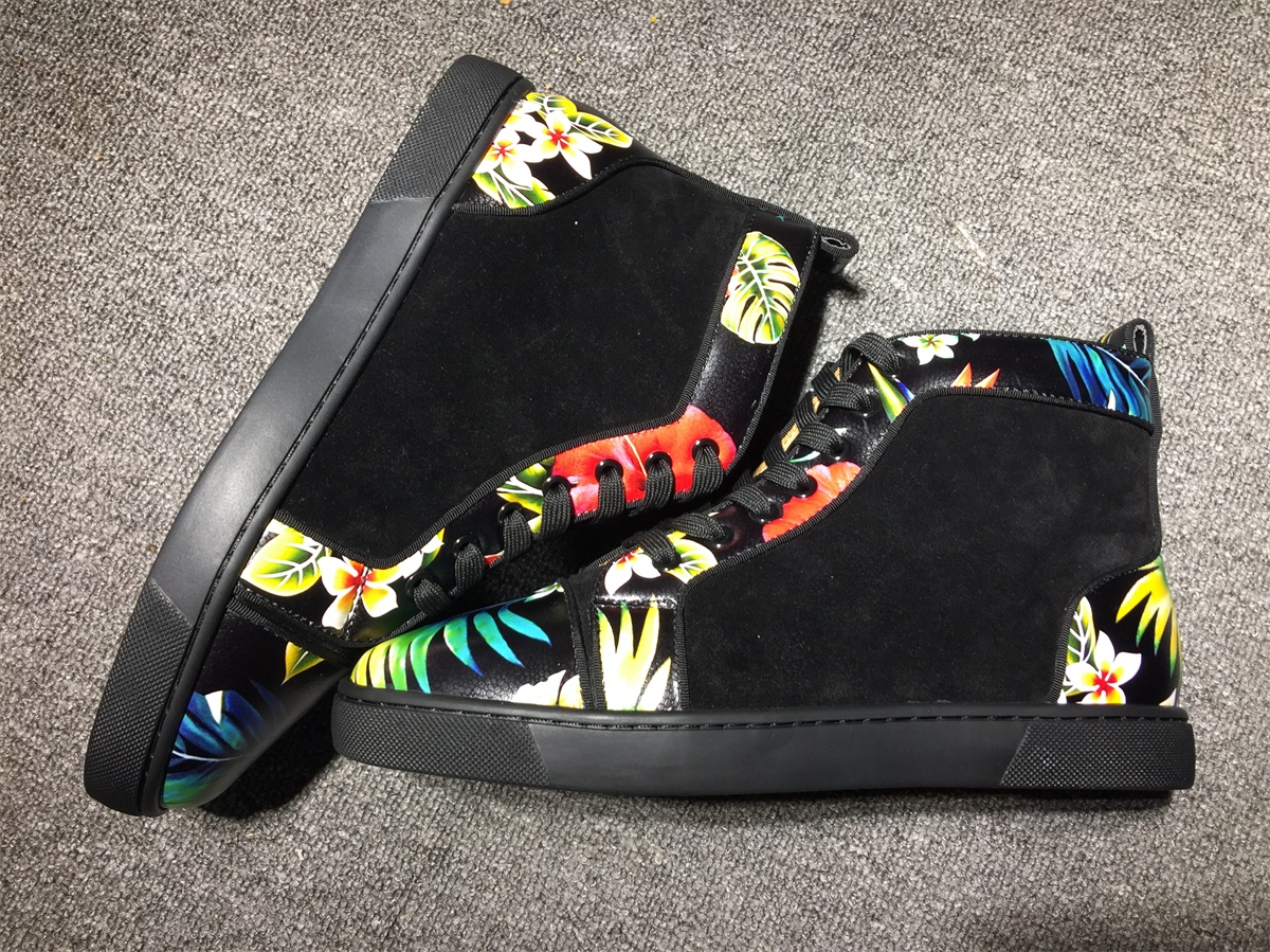 C*ristian L*uboutin Suede Leather Sneaker