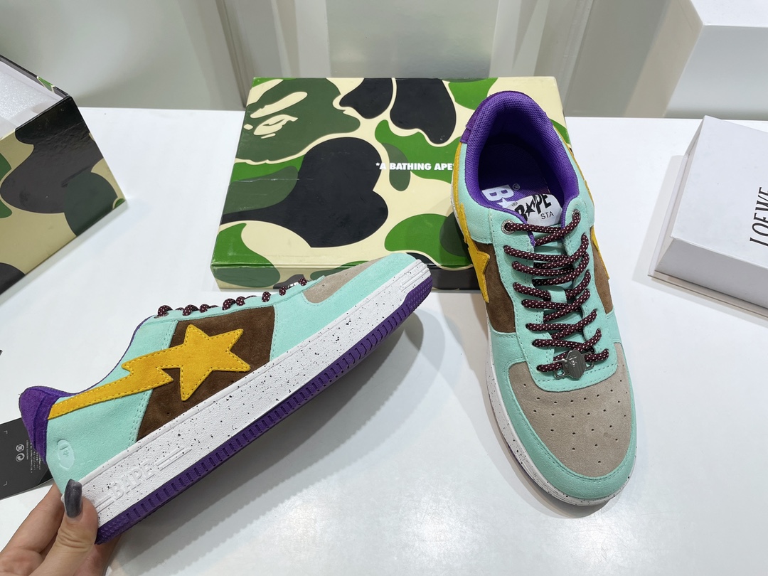 Men Women B*ape Top Sneaker