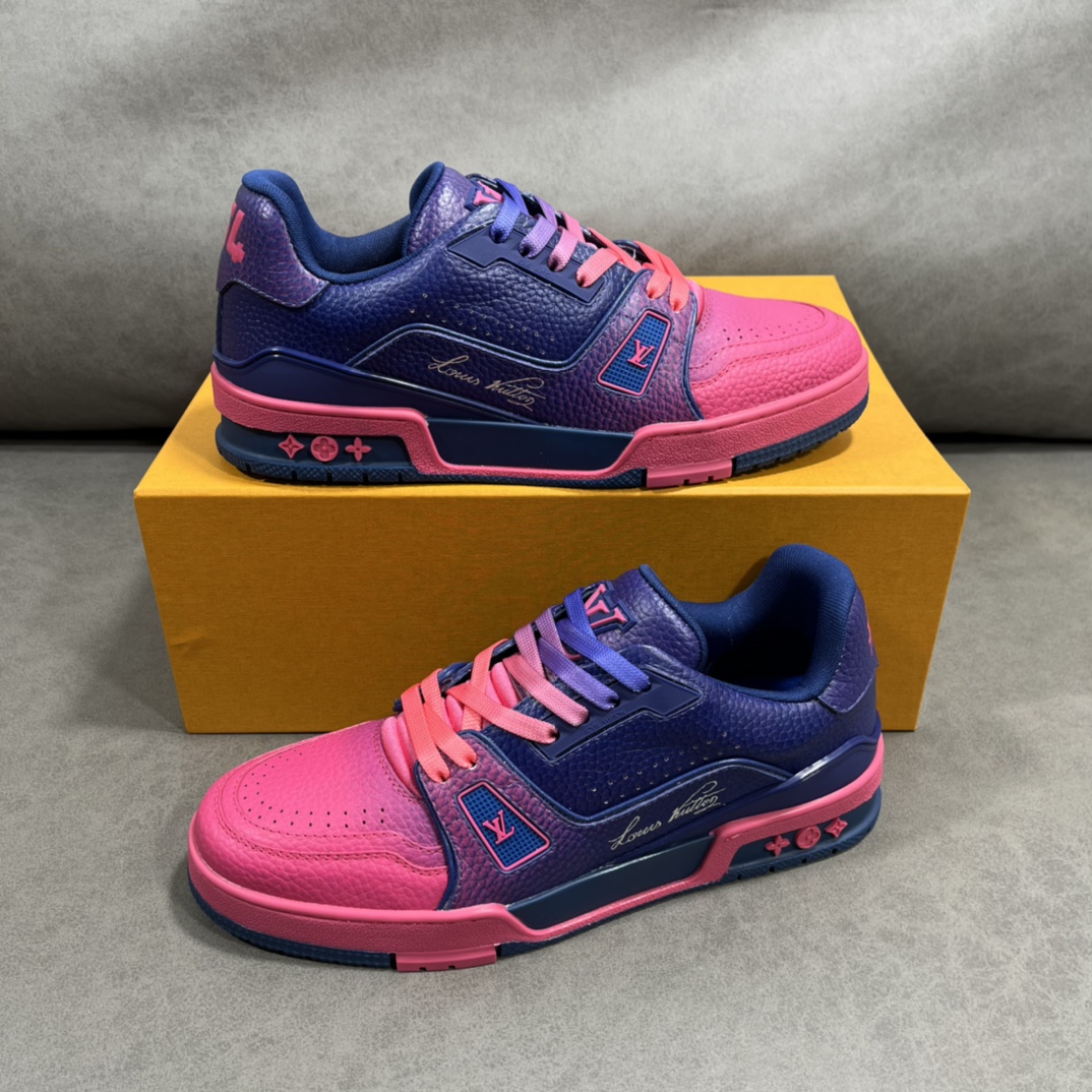 Men L*ouis V*uitton Top Sneakers