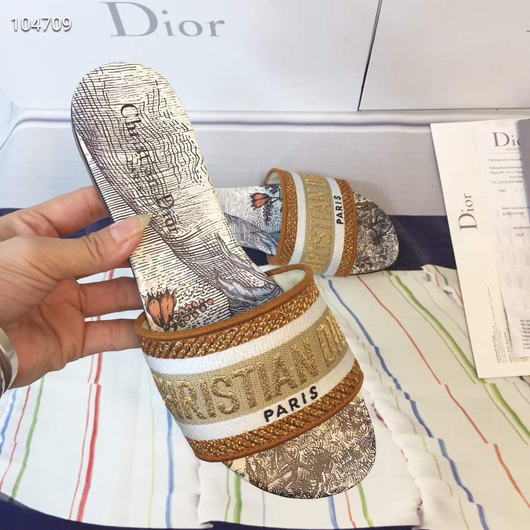 Women D*ior Top Sandals