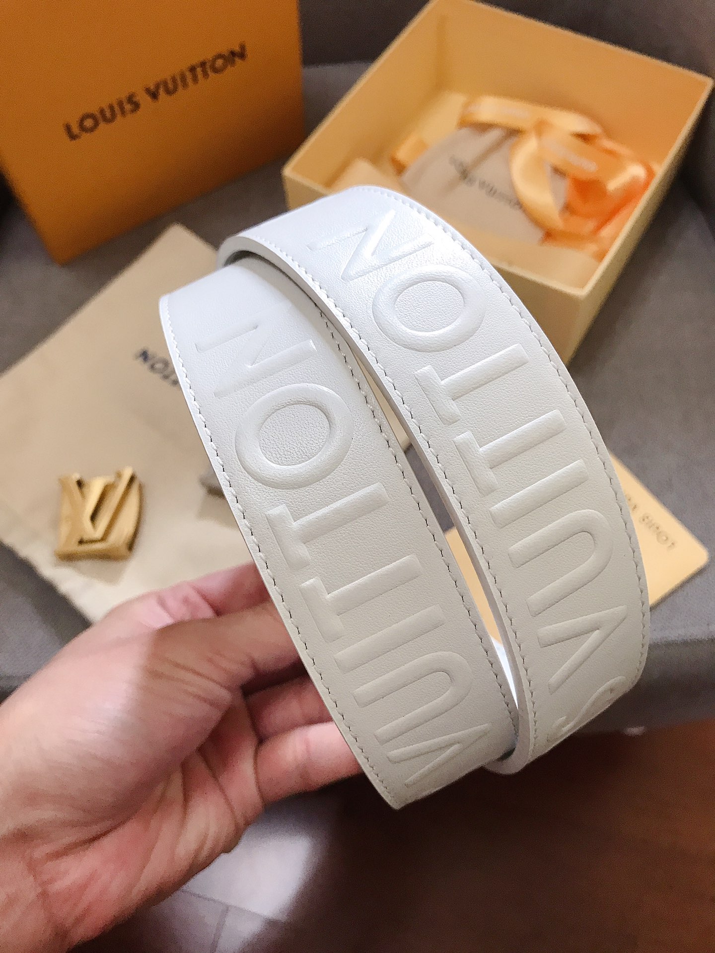 L*ouis V*uitton Belts Top Quality 34MM