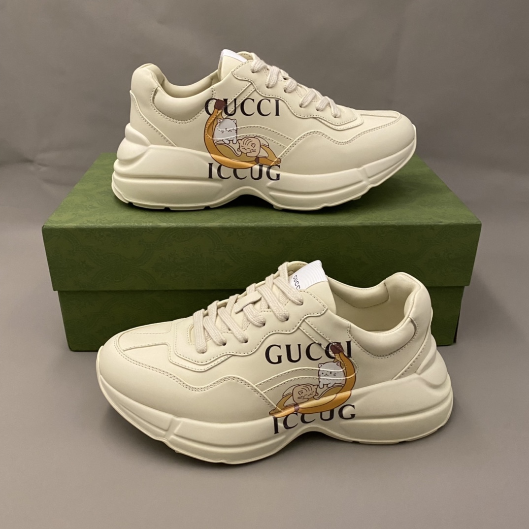 Men Women G*ucci Top Sneaker