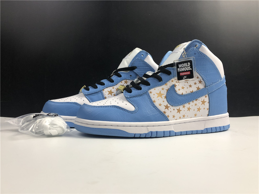 from Supreme x Nike SB Dunk High 307385-141
