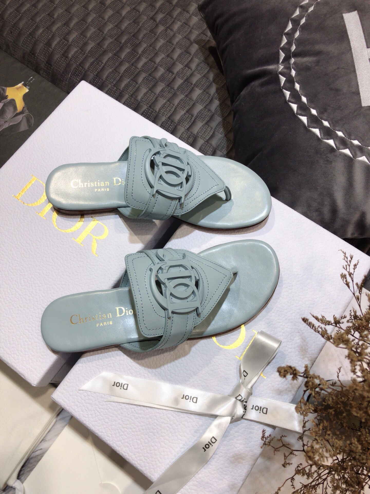 Women D*ior Top Sandals