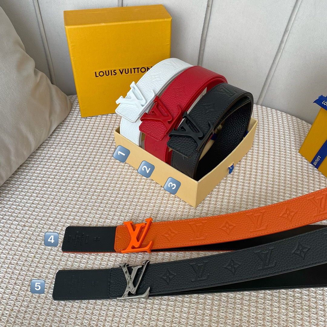 L*ouis V*uitton Belts Top Quality 40MM